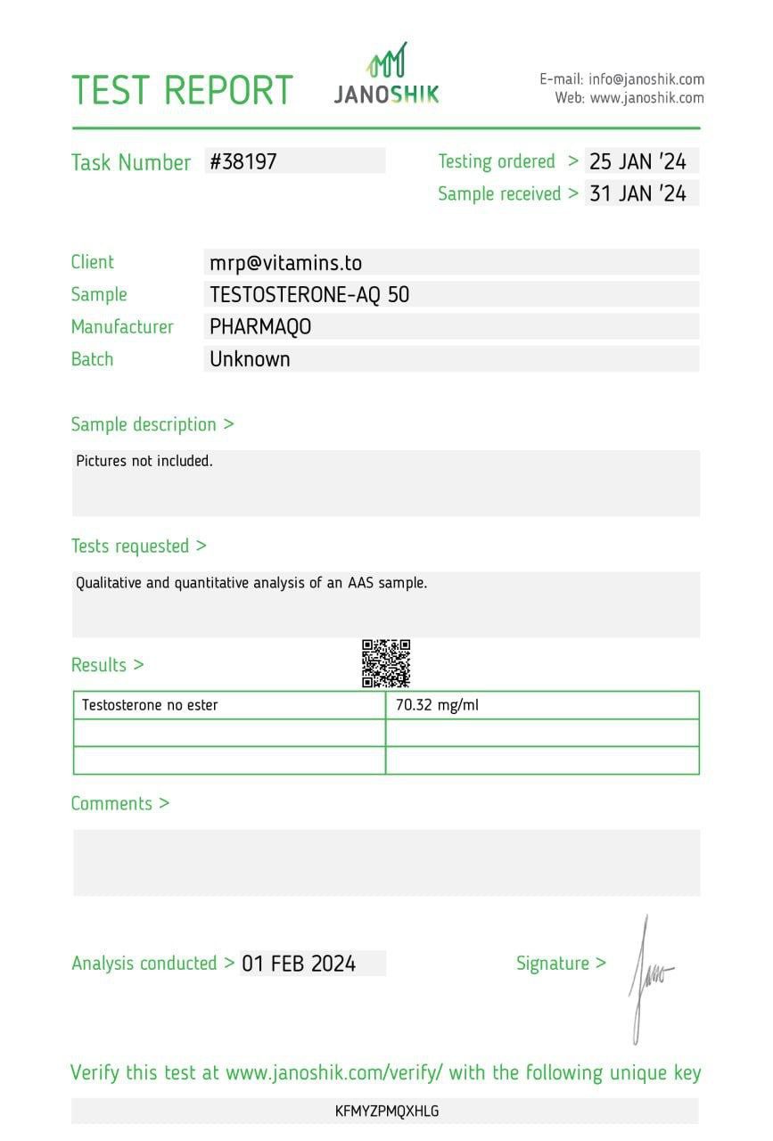 Testosterone-AQ 50 - Image 3